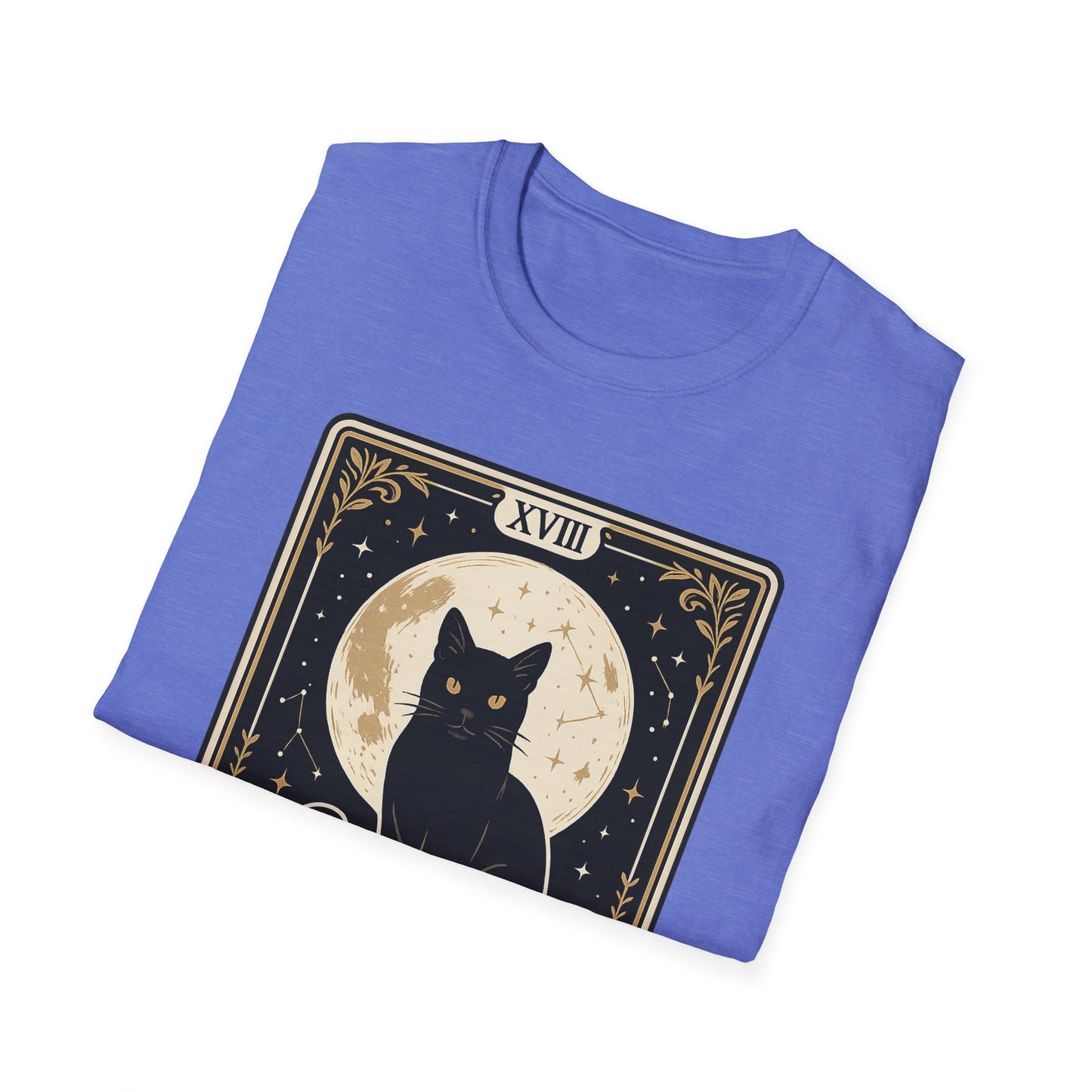 Tarot Moon Guardian Cat T-Shirt