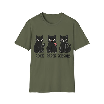 Rock Paper Scissors Kittens T-Shirt