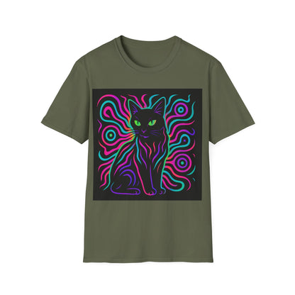 Neon Cat T-Shirt