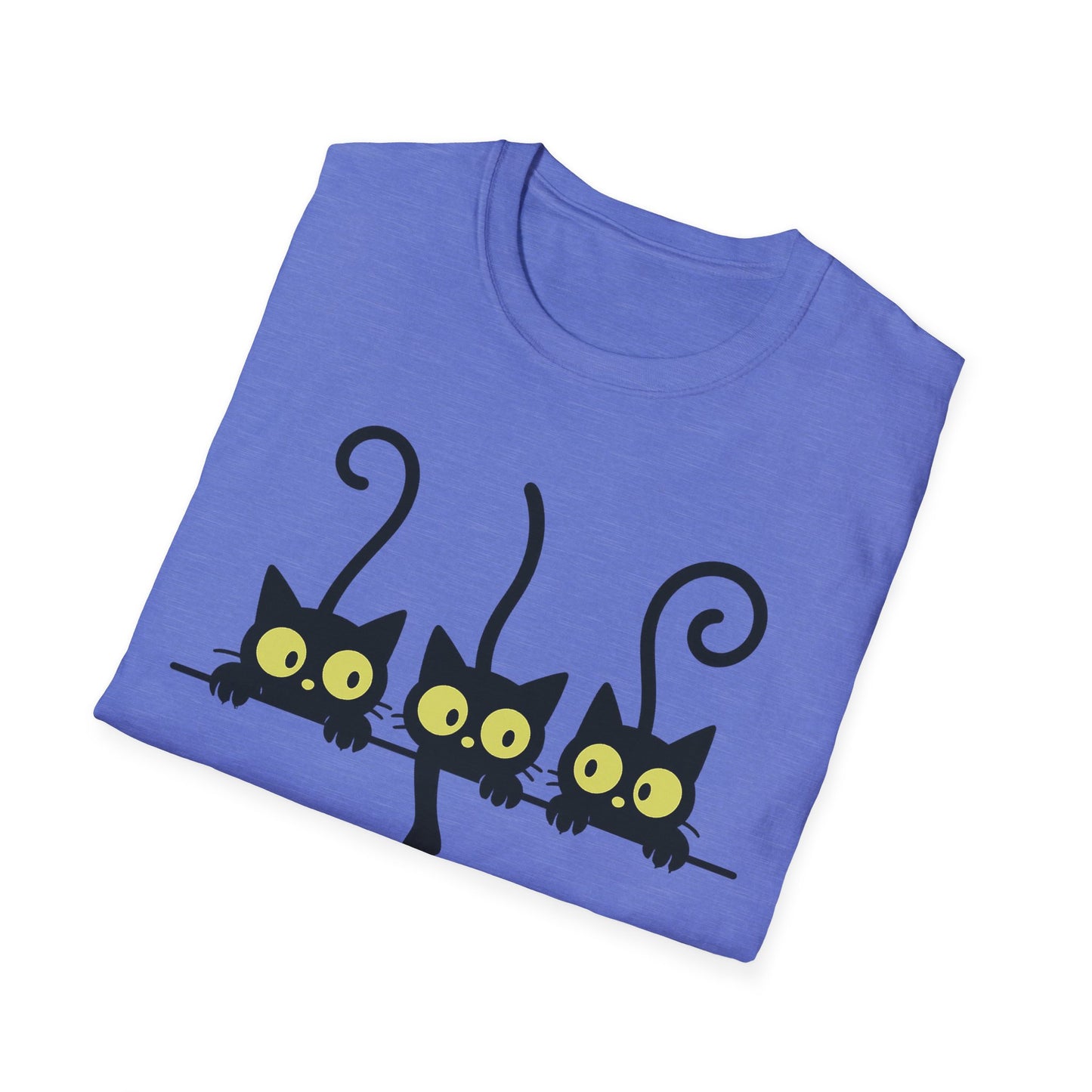Curious Black Cats T-Shirt