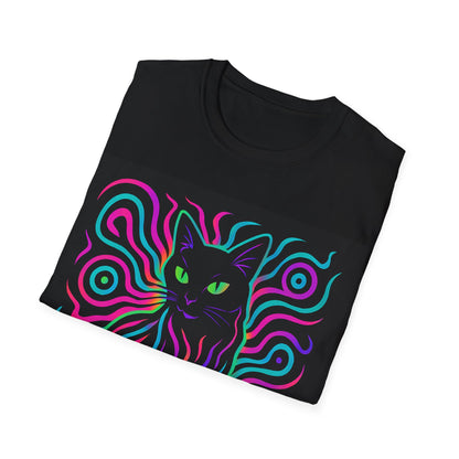 Neon Cat T-Shirt