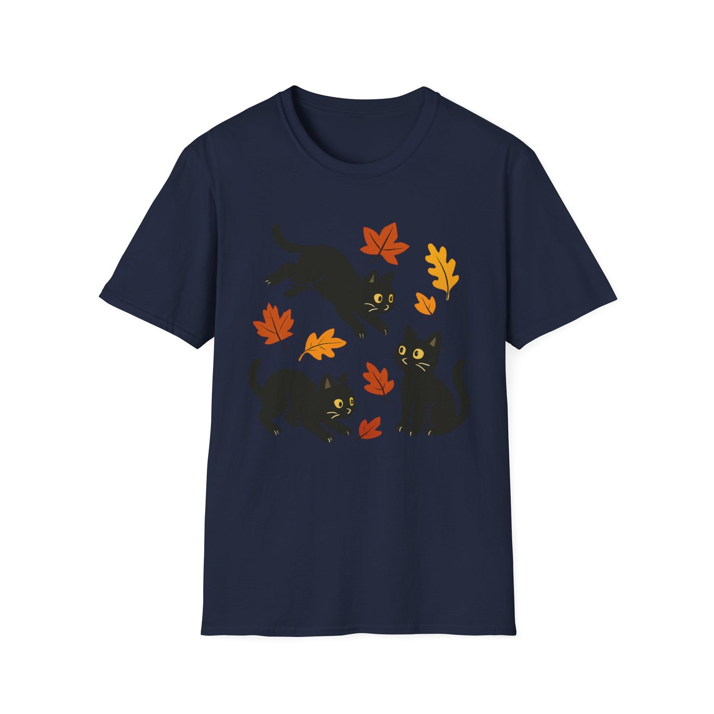 Playful Autumn Kittens T-Shirt