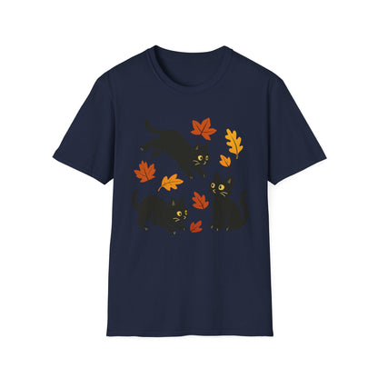 Playful Autumn Kittens T-Shirt