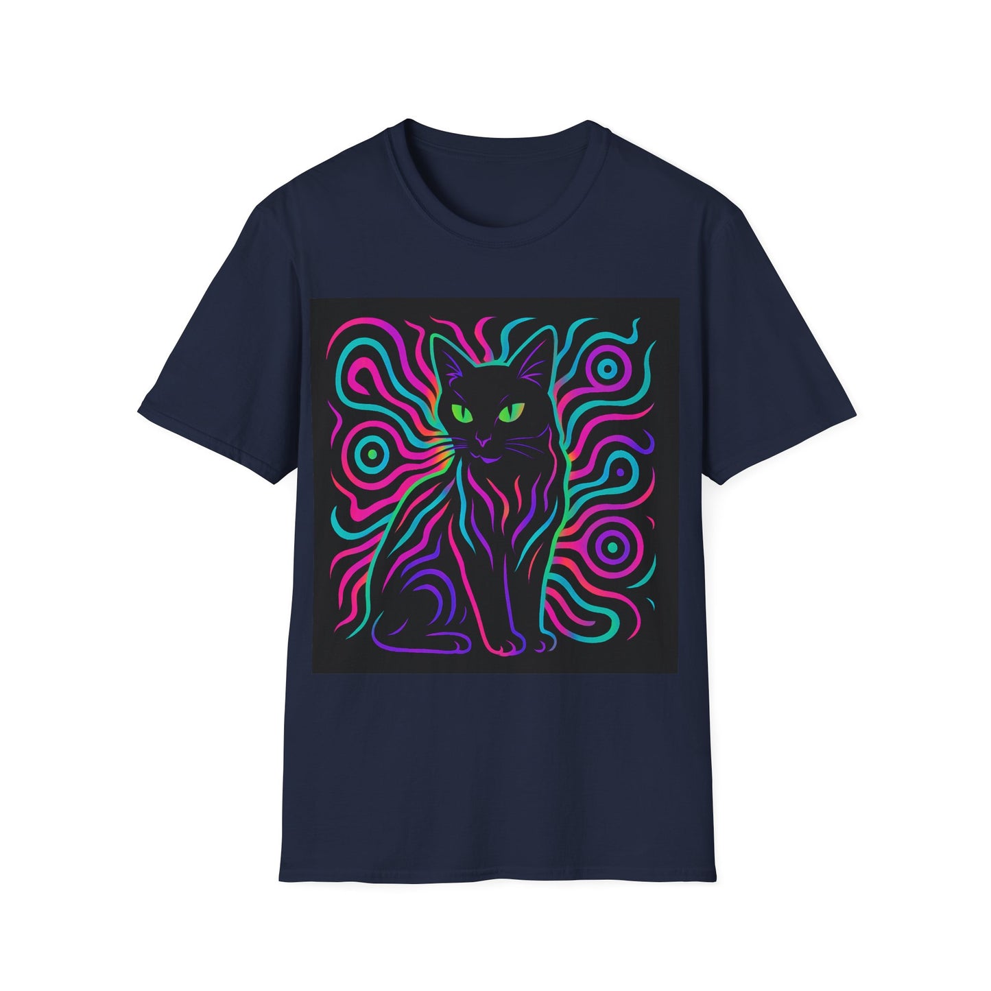 Neon Cat T-Shirt