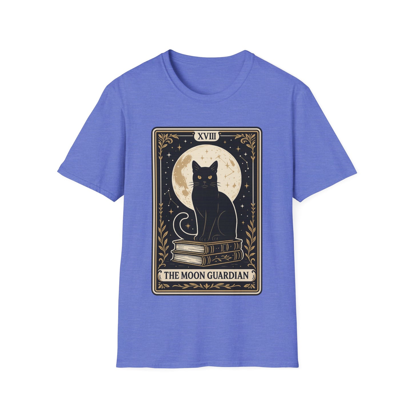 Tarot Moon Guardian Cat T-Shirt