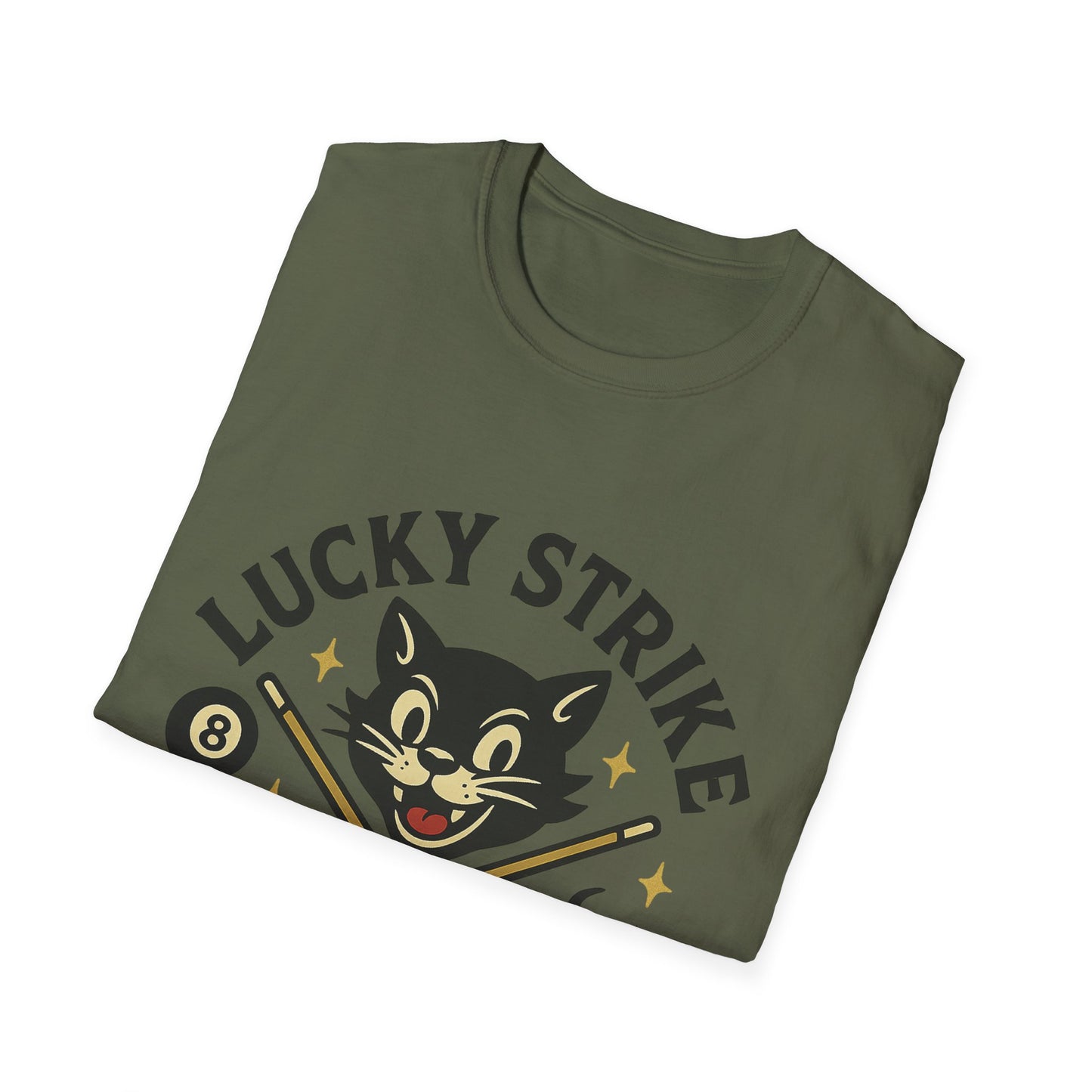 Black Cat Billiards T-Shirt