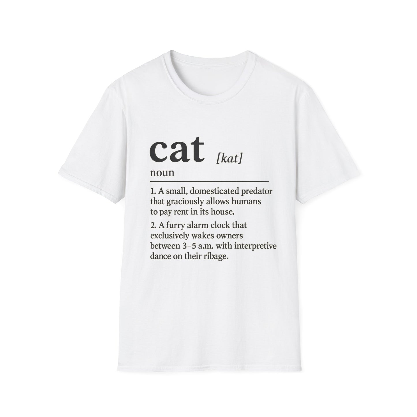 Cat Definition Alarm T-Shirt