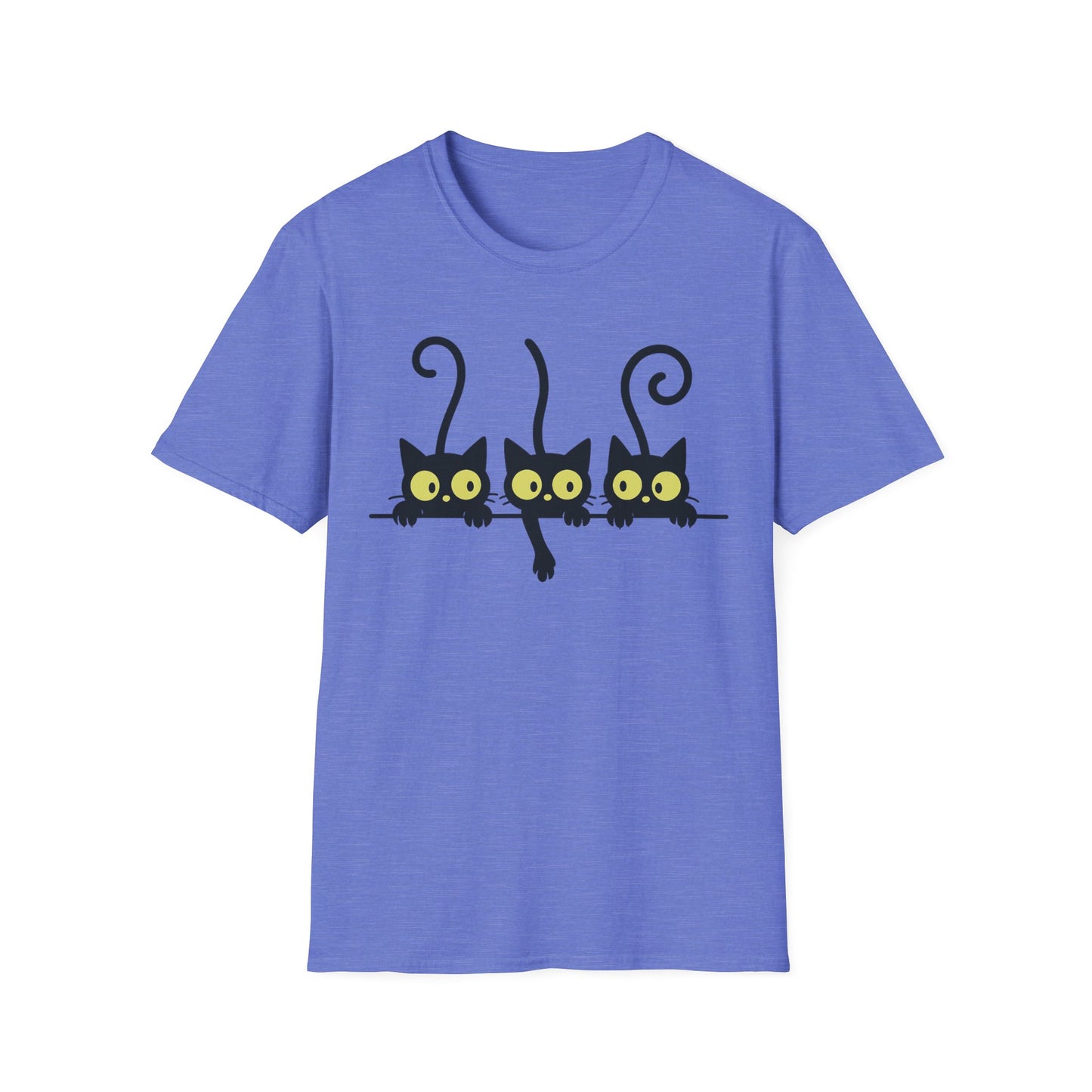 Curious Black Cats T-Shirt