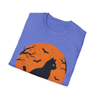 Full Moon Halloween Cat