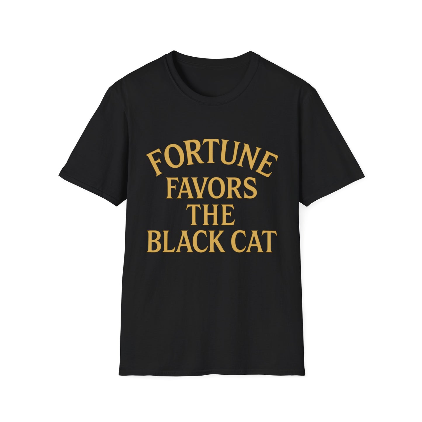 Fortune Favors Cat T-Shirt