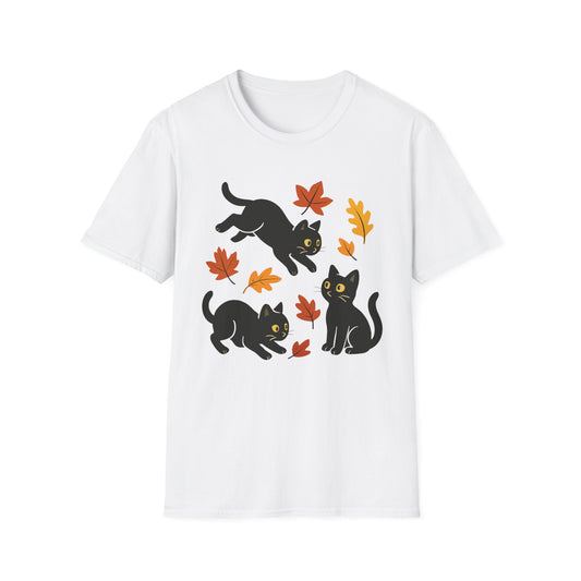 Playful Autumn Kittens T-Shirt