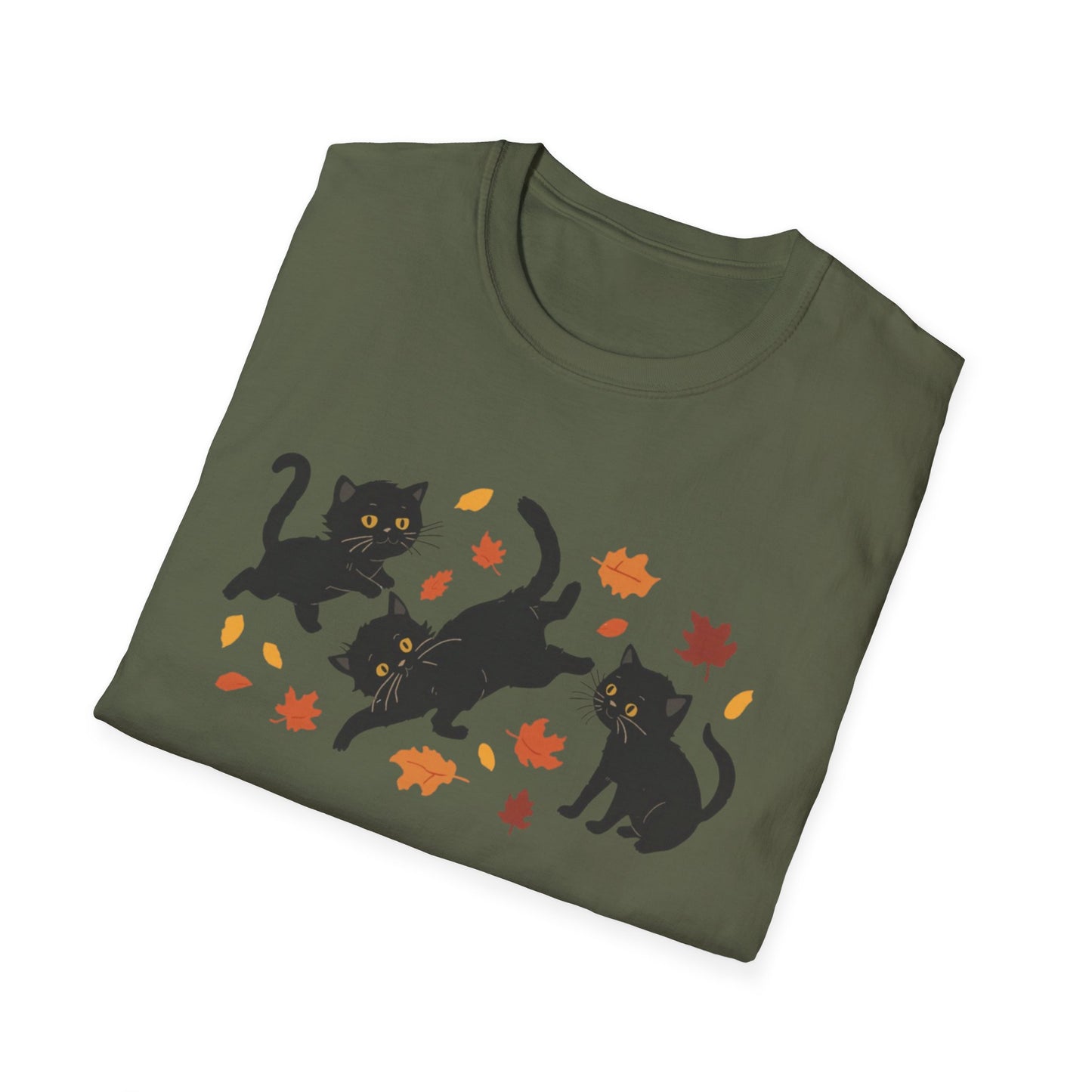 Kitten Fall Frolic T-Shirt