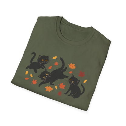 Kitten Fall Frolic T-Shirt