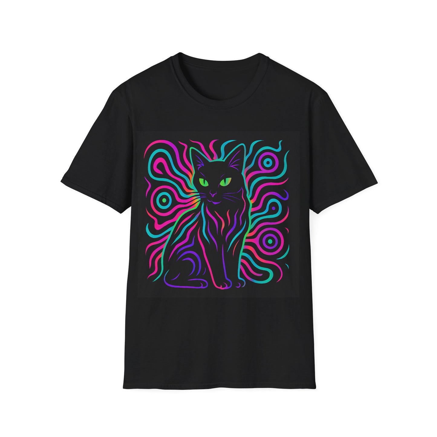 Neon Cat T-Shirt