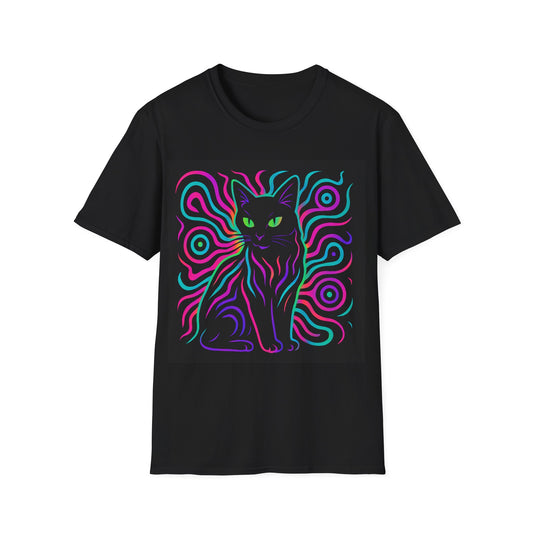 Neon Cat T-Shirt