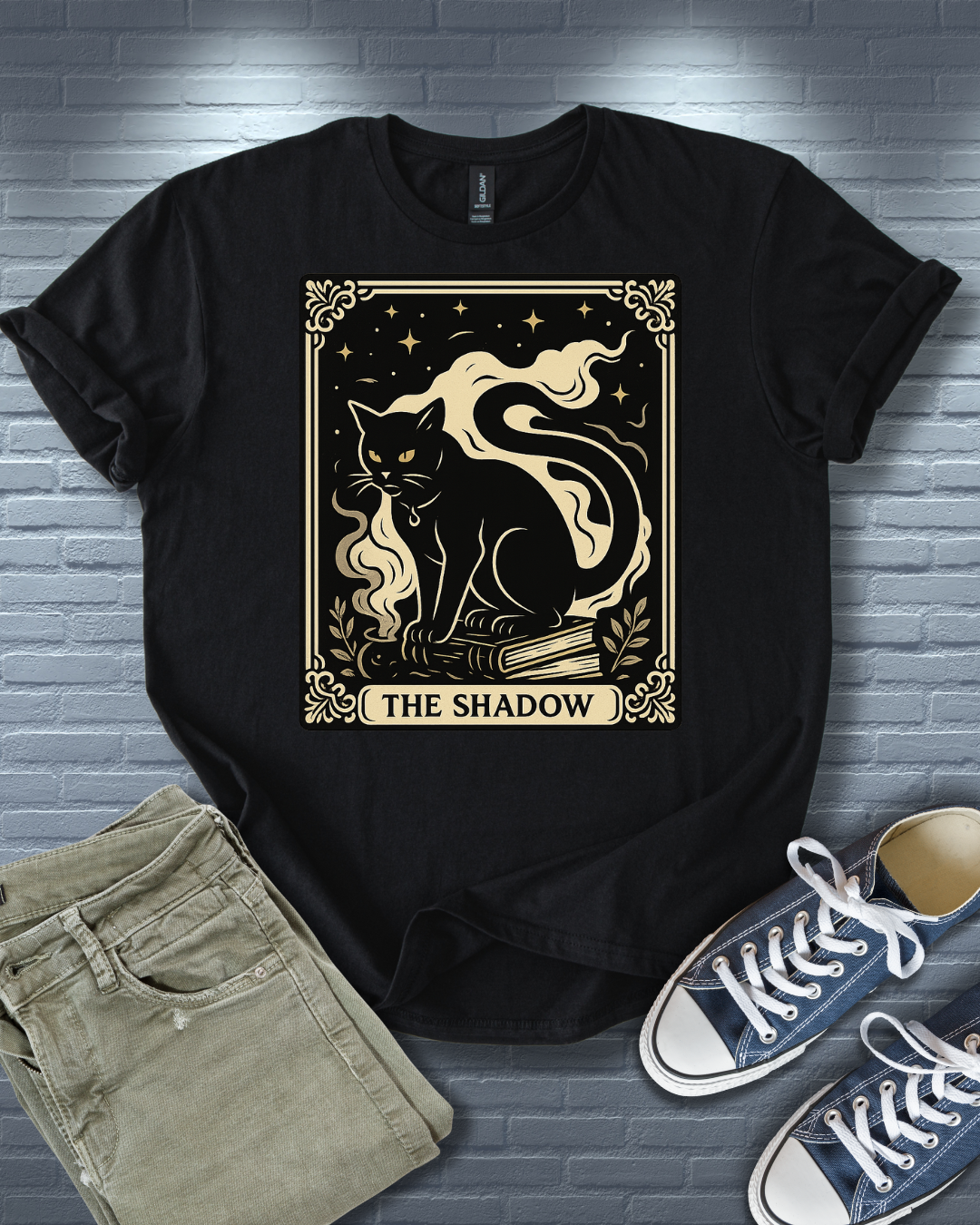 Tarot Cat Shadow T-Shirt