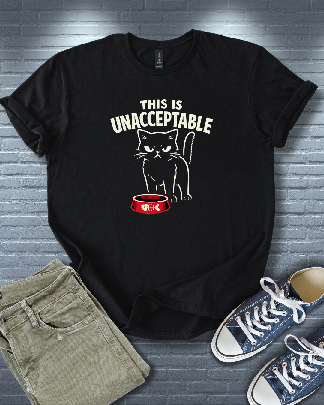 Unacceptable Empty Bowl T-Shirt