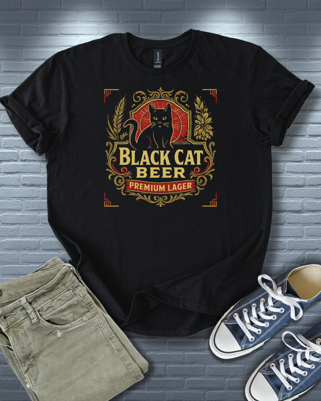 Black Cat Beer T-Shirt