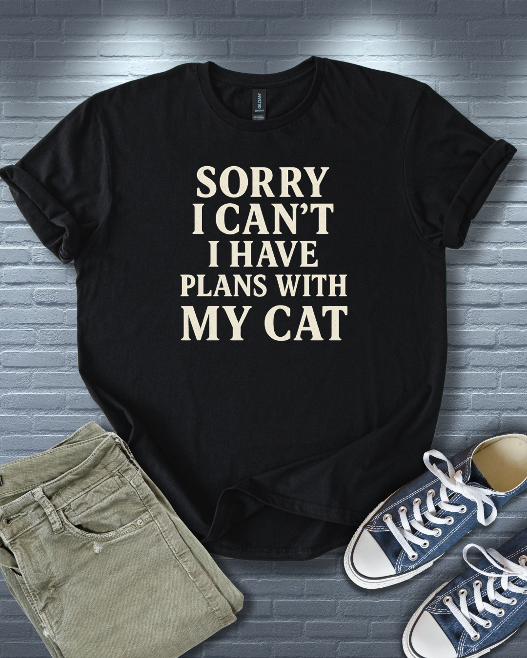 Priorities Cat T-Shirt