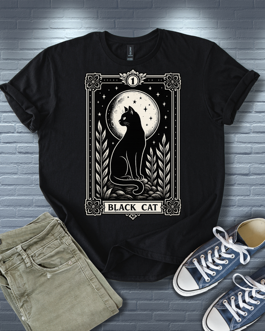 Tarot Black Cat T-Shirt
