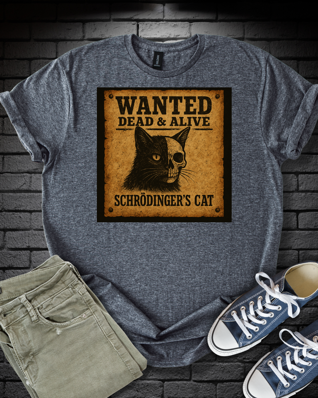 Wanted Shrodinger's Cat T-Shirt