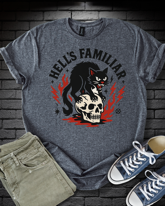 Hell's Familiar Cat T-Shirt
