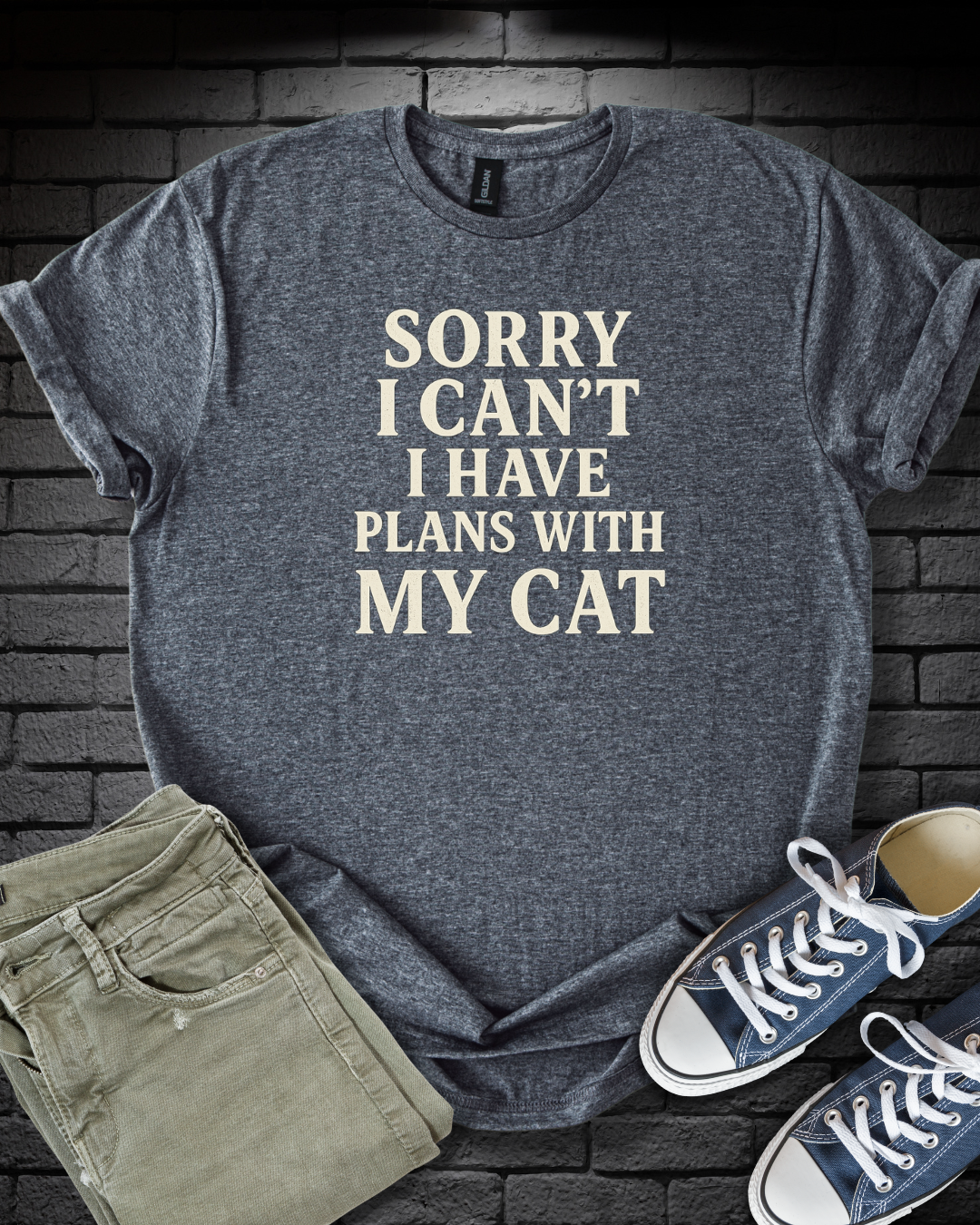 Priorities Cat T-Shirt