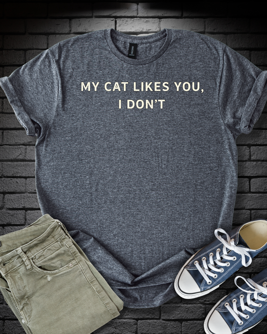 My Cat Likes You T-Shirt