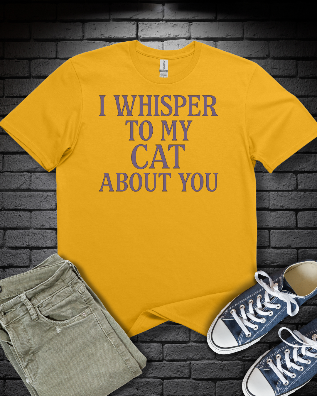 Whisper Cat T-Shirt