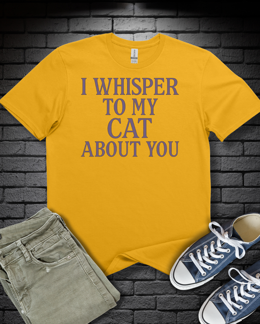 Whisper Cat T-Shirt