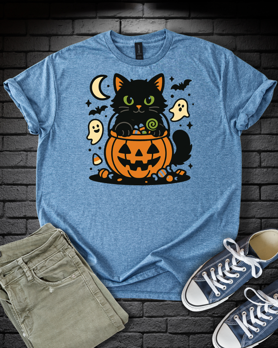 Halloween Cat n' Candy