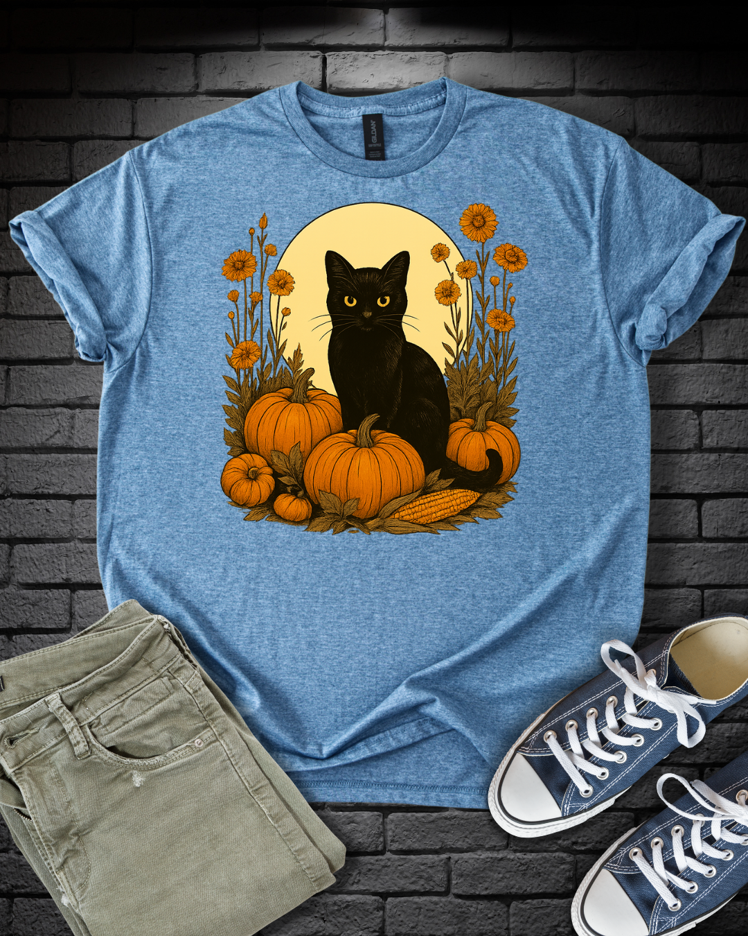 Full Moon Black Cat