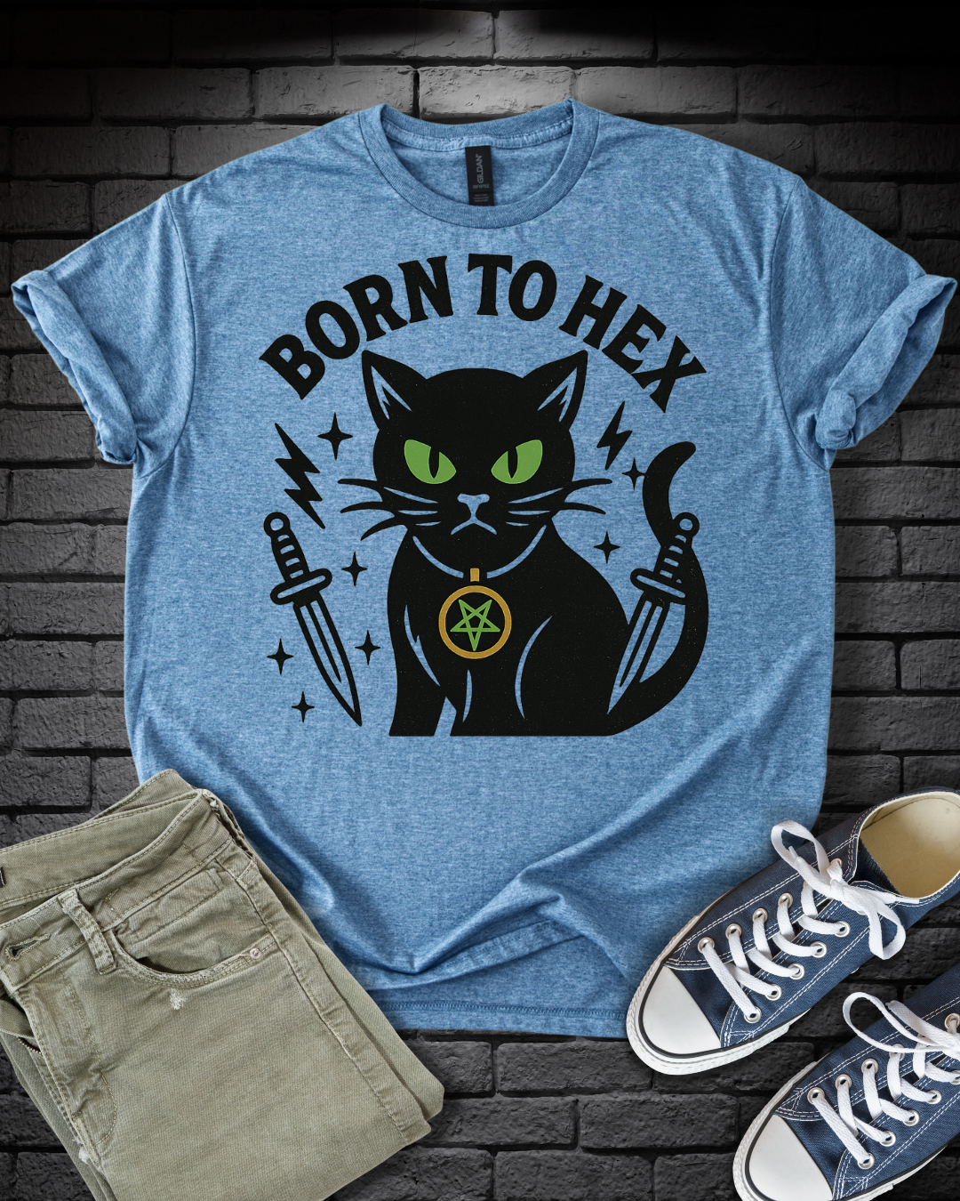 Dagger Cat T-Shirt