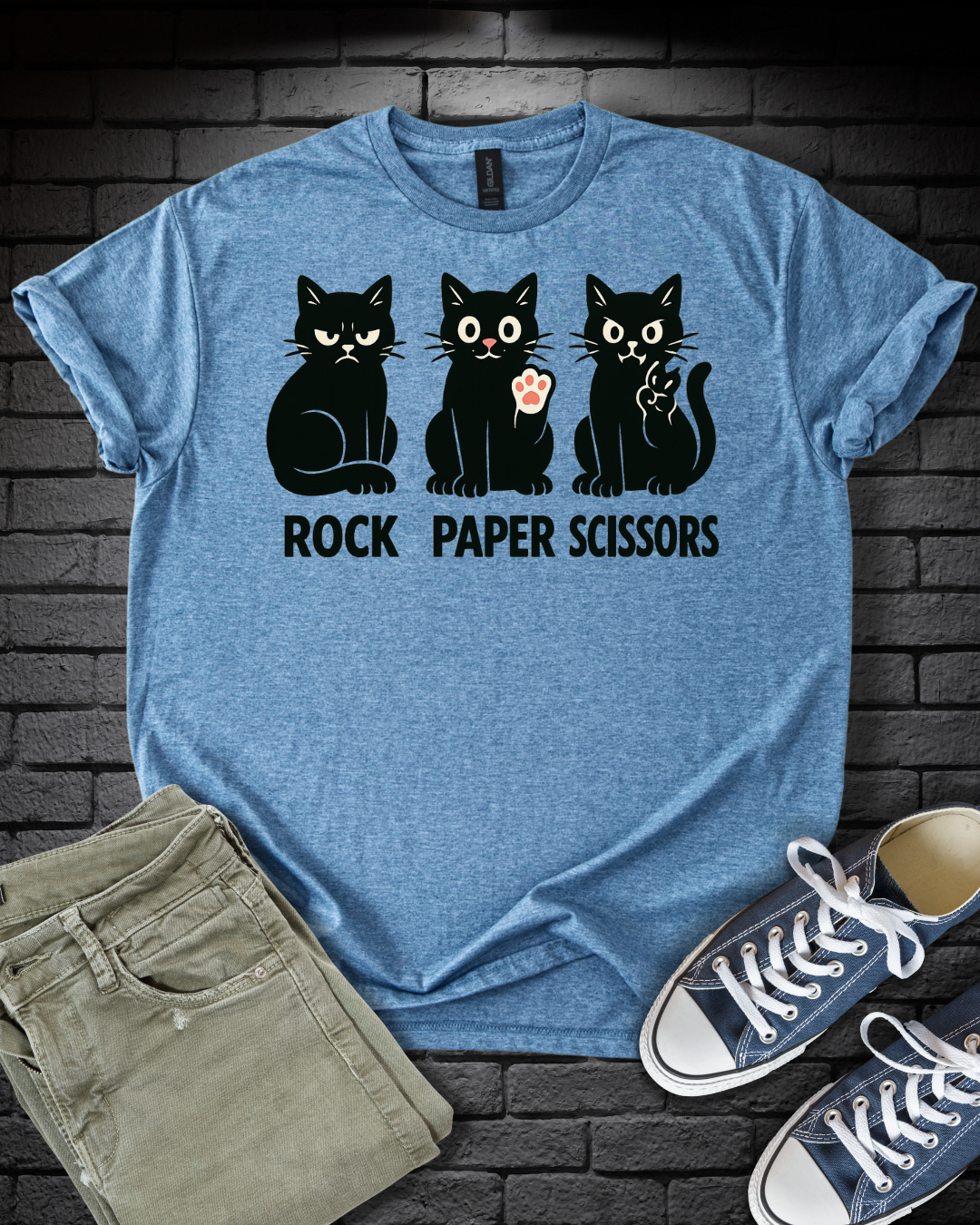 Rock Paper Kittens T-Shirt