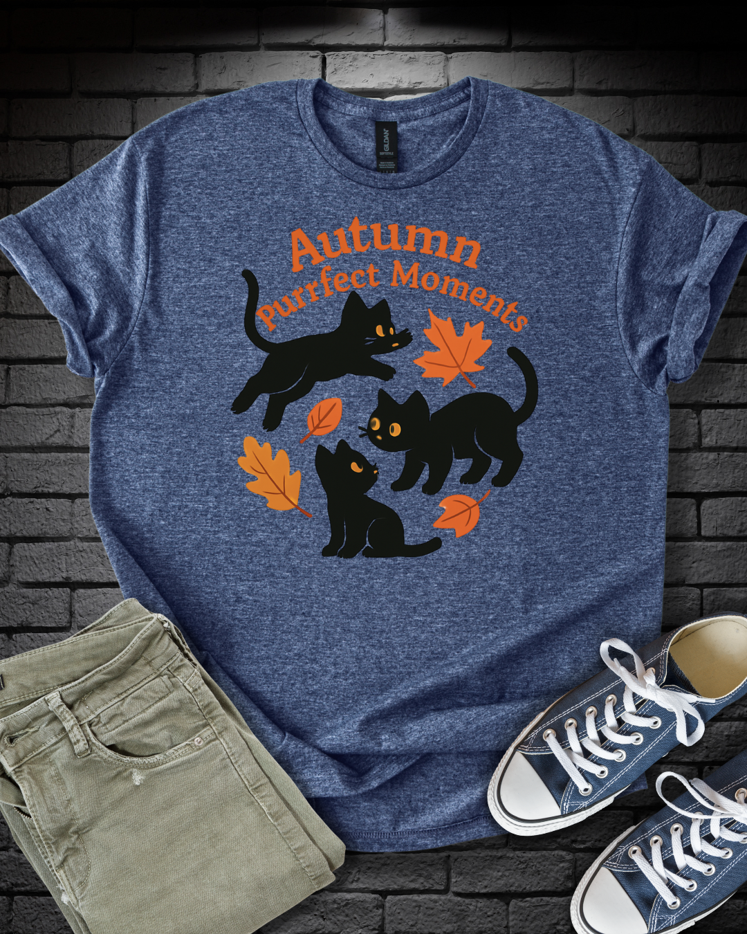 Autumn Purrfect Moments T-Shirt
