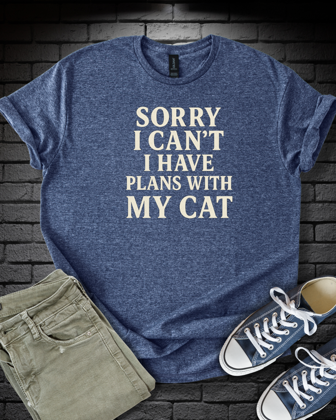 Priorities Cat T-Shirt
