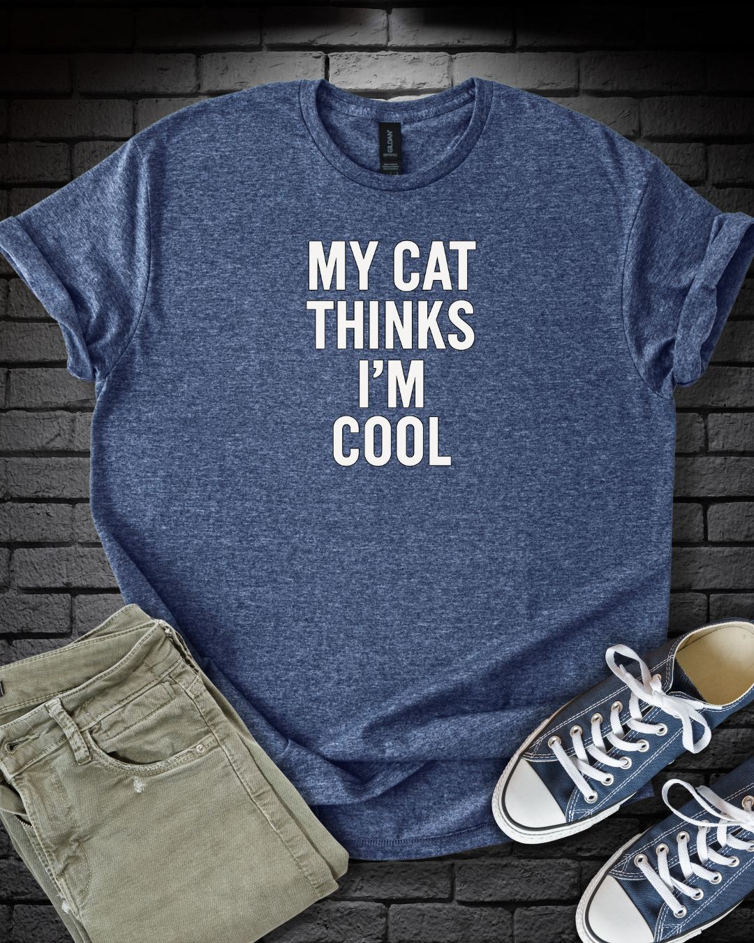 Cat Thinks I'm Cool T-Shirt