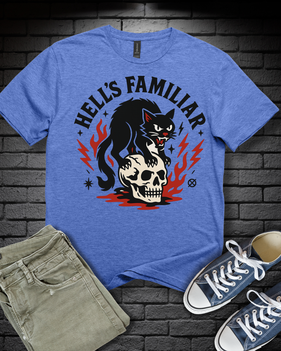 Hell's Familiar Cat T-Shirt