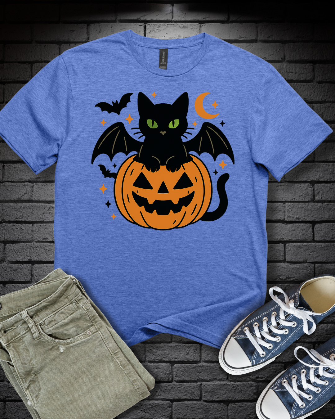 Halloween Bat Cat