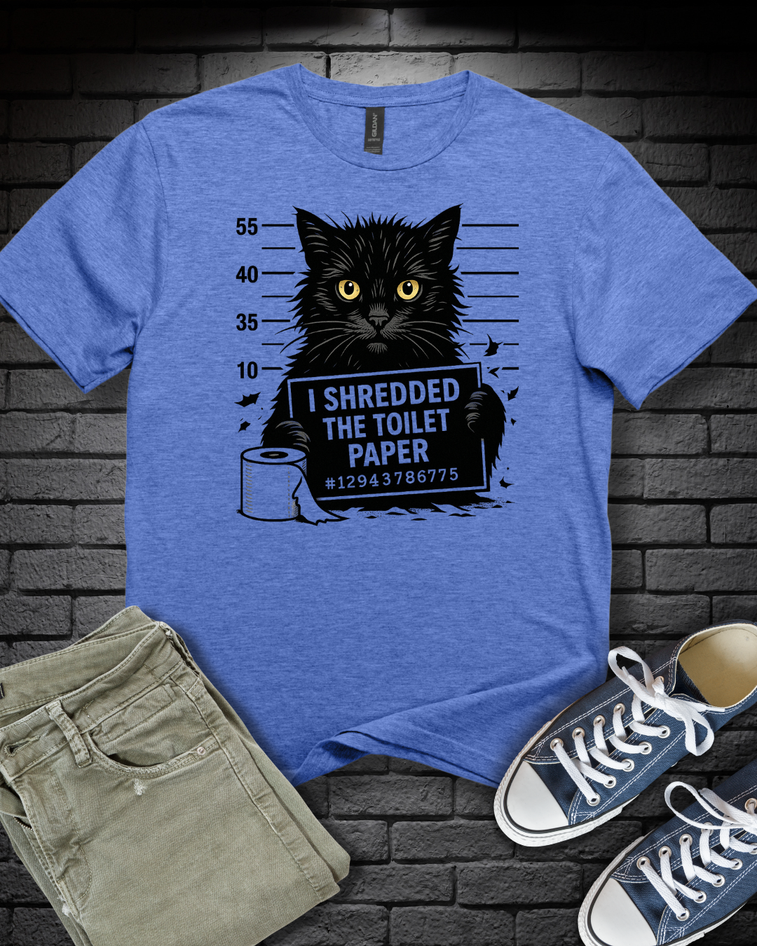 Cat Mugshot TP T-Shirt