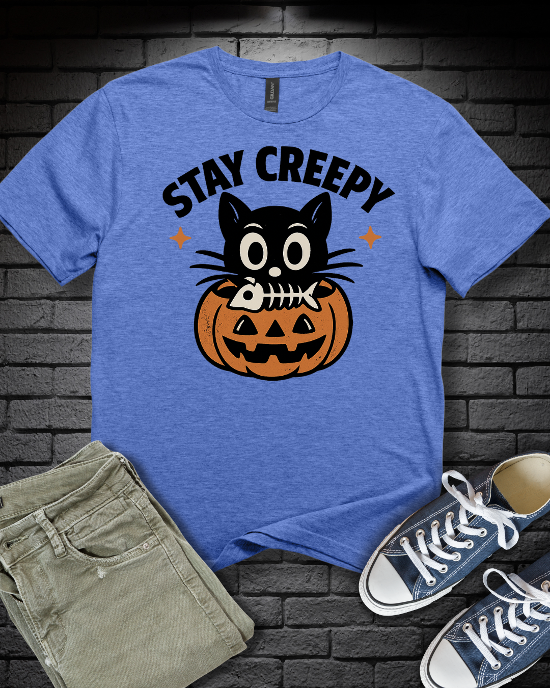 Stay Creepy Cat T-Shirt