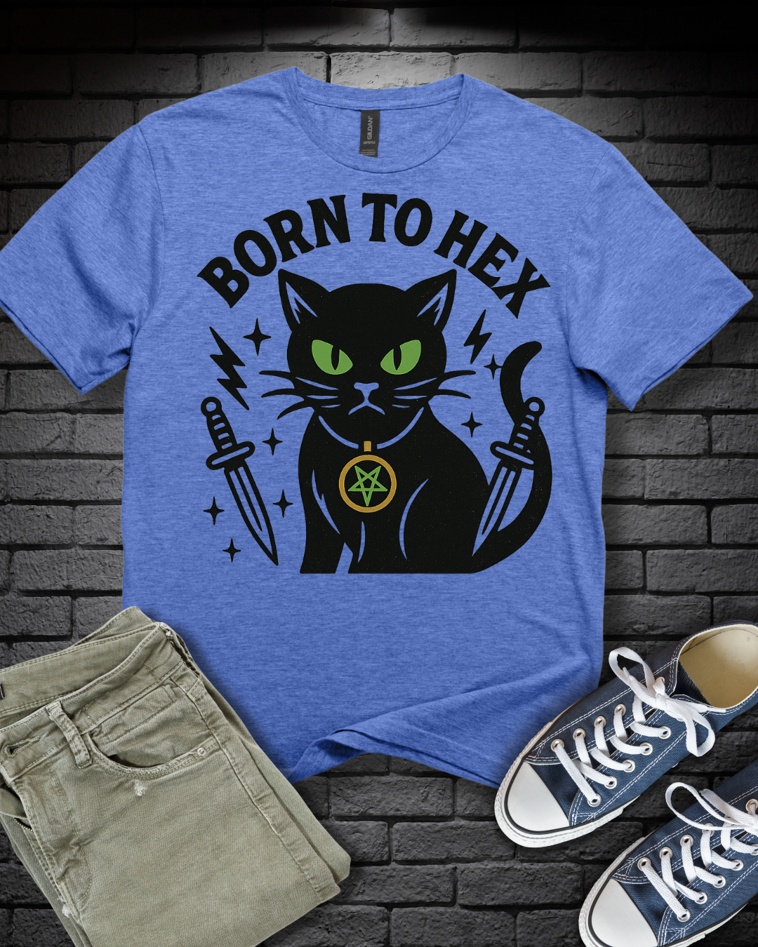 Dagger Cat T-Shirt