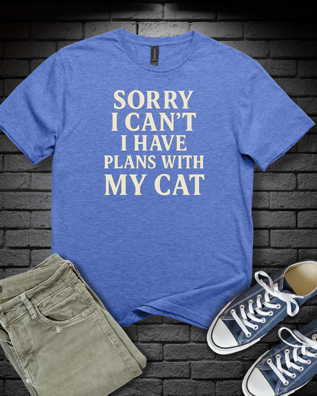 Priorities Cat T-Shirt