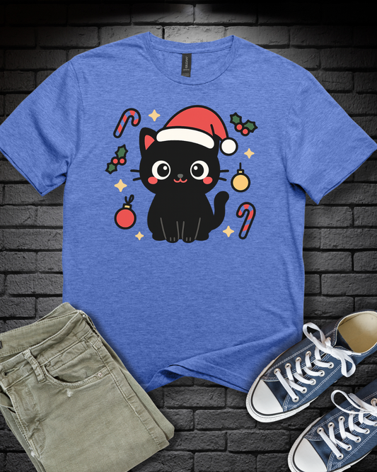 Kawaii X-mas Cat T-Shirt