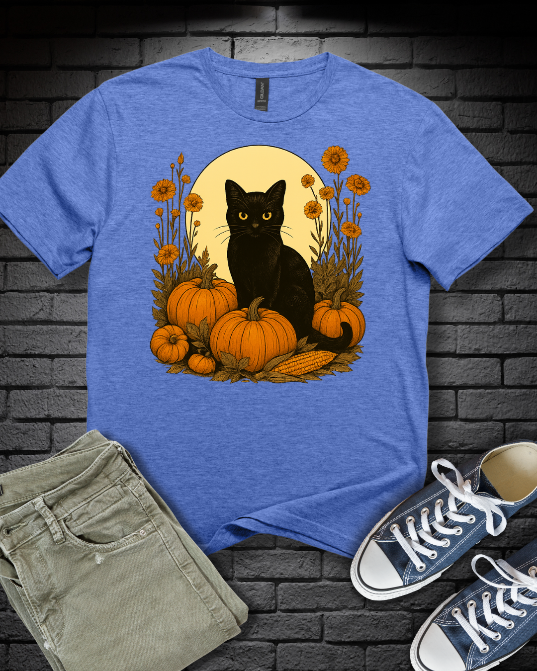 Full Moon Black Cat