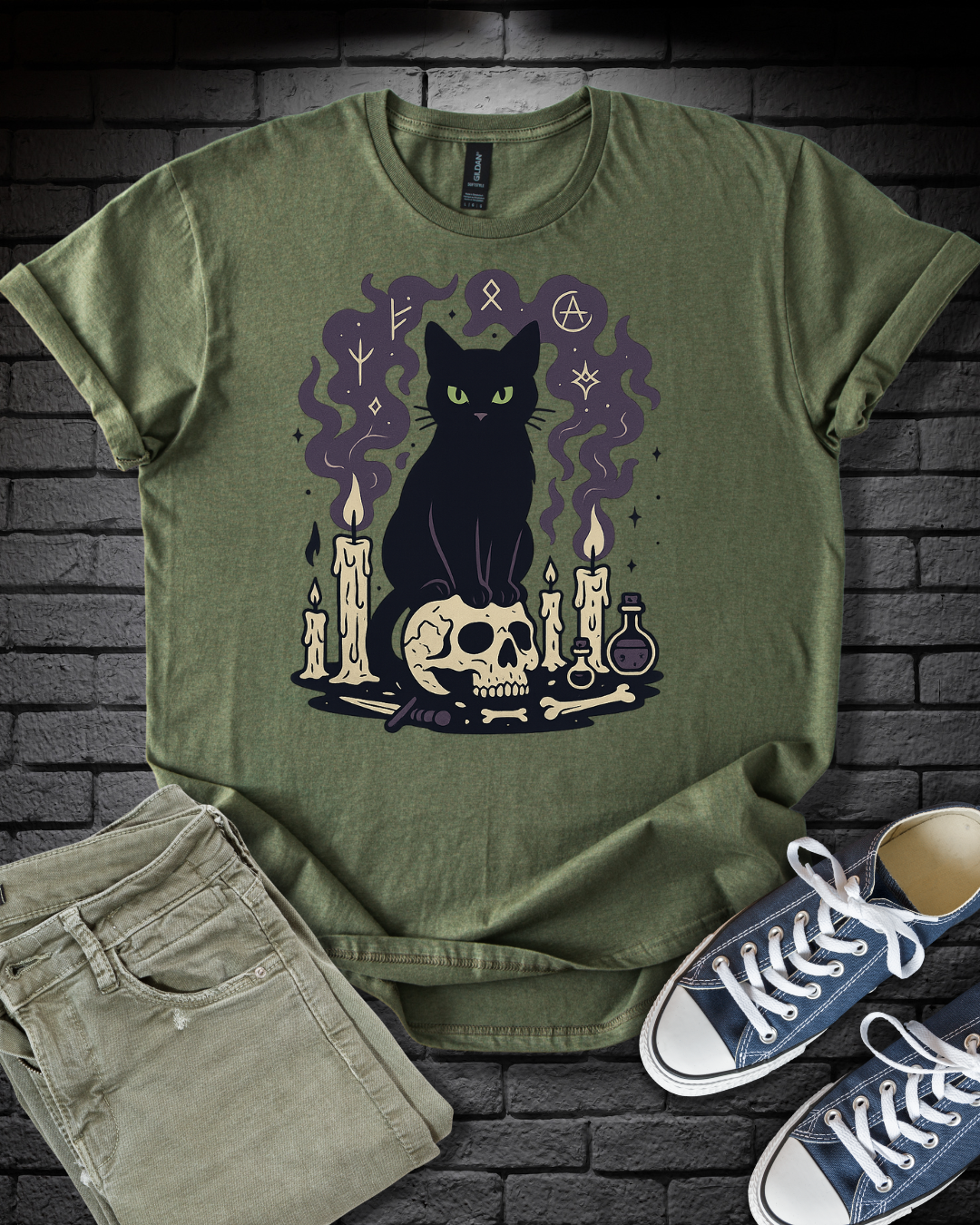 Mystical Black Cat