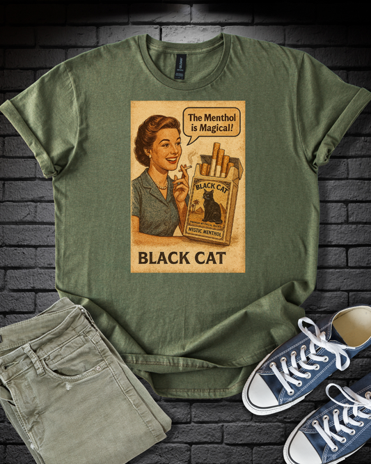 Black Cat Menthol T-Shirt