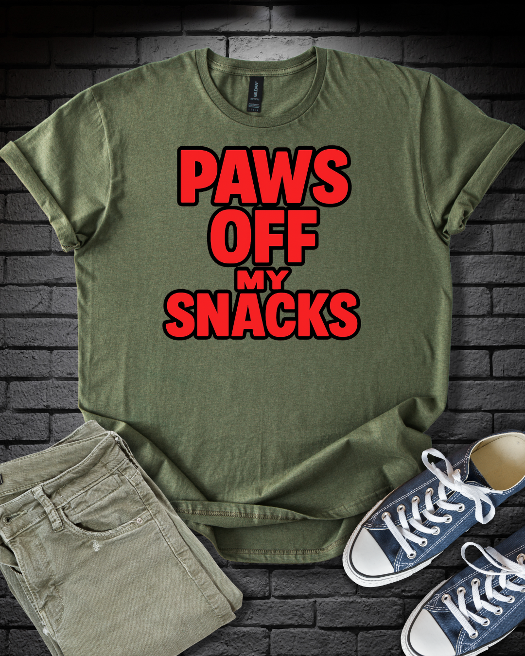 Paws Off My Snacks T-Shirt