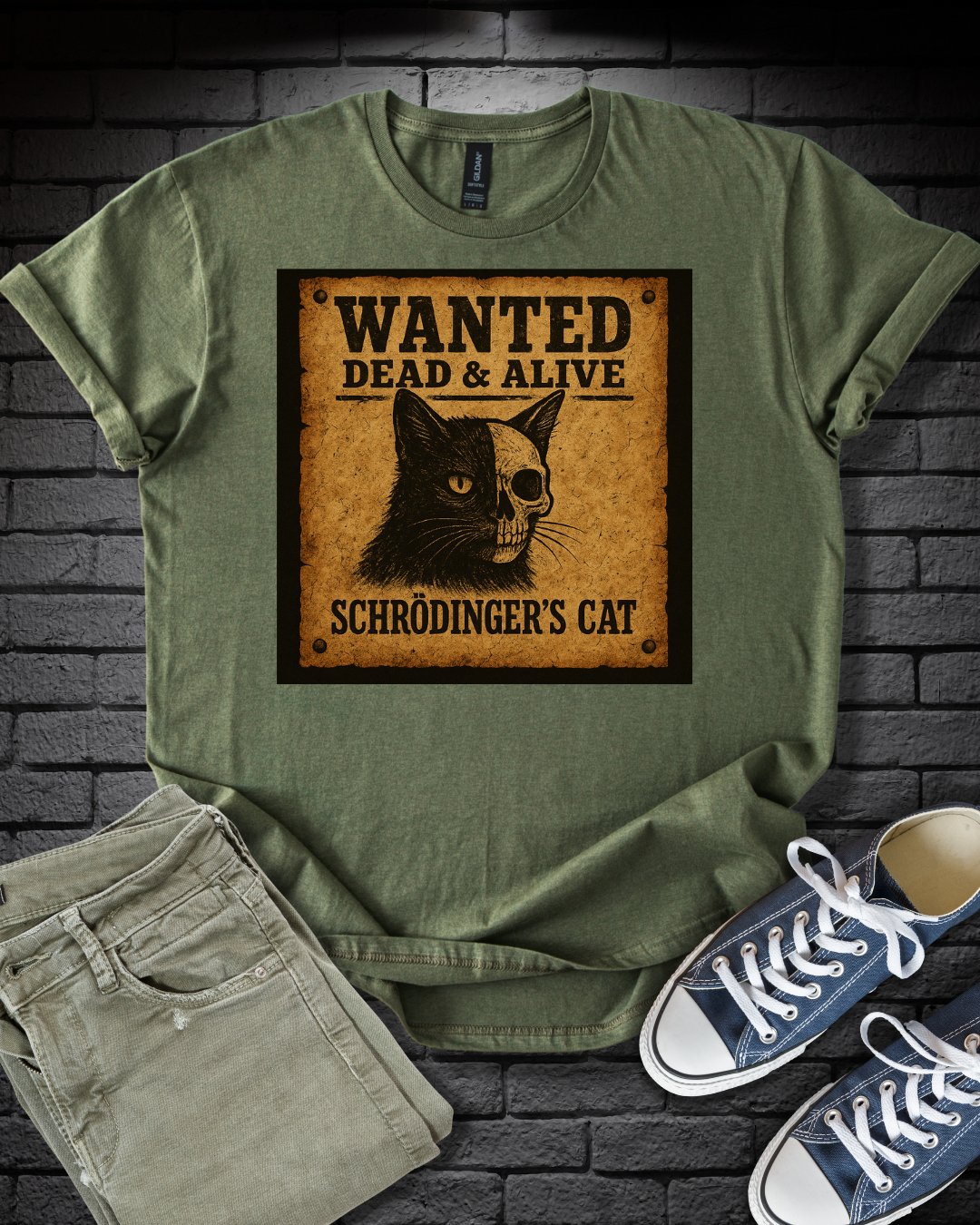Wanted Shrodinger's Cat T-Shirt