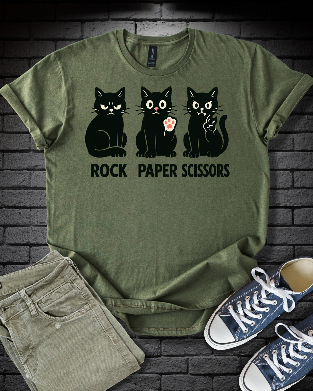 Rock Paper Kittens T-Shirt